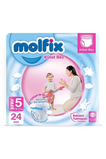 Molfix Junior 5 Numara Külot Bebek Bezi 24 Adet