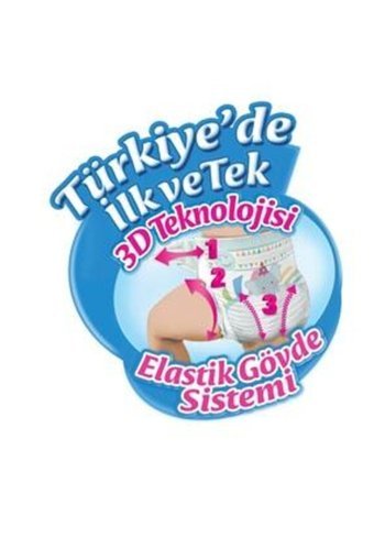 Molfix 3D Maxi 4 Numara Cırtlı Bebek Bezi 152 Adet