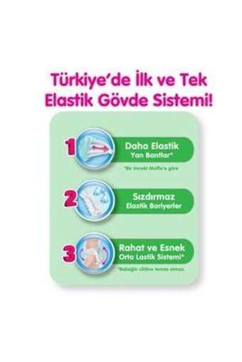 Molfix 3D Maxi 4 Numara Cırtlı Bebek Bezi 152 Adet