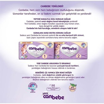 Canbebe Maxi Dev Ekonomik Fırsat Paketi 4 Numara Bantlı Bebek Bezi 480 Adet