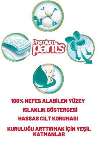 Predo Premium Pants 6 Numara Külot Bebek Bezi 3x28 Adet