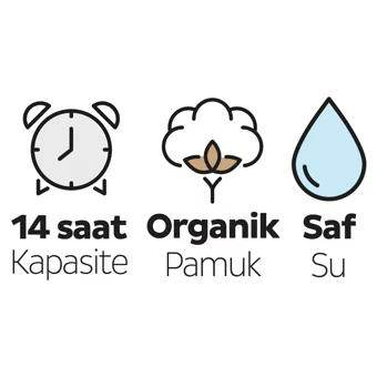 Sleepy Junior Aylık Paket 5 Numara Organik Cırtlı Bebek Bezi
