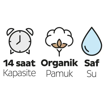 Sleepy Xlarge Plus 2 Haftalık Paket 6 + Numara Organik Cırtlı Bebek Bezi