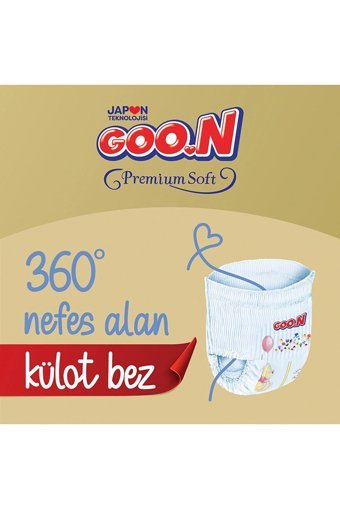Goon Premium Soft XXL 7 Numara Külot Bebek Bezi 21 Adet