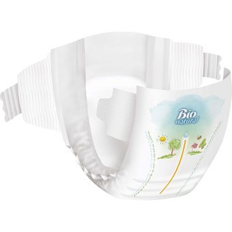 Sleepy Bio Natural Yenidoğan 1 Numara Organik Cırtlı Bebek Bezi 192 Adet