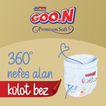Goon Premium Soft Maxi 4 Numara Külot Bebek Bezi 350 Adet