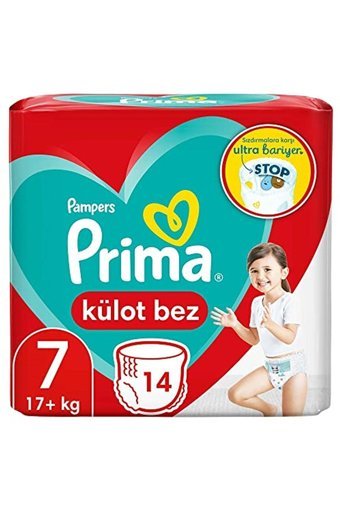 Prima XX Large 7 Numara Külot Bebek Bezi 14 Adet