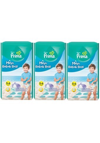 Prima 5-6 Numara Mayo Bebek Bezi 3x30 Adet