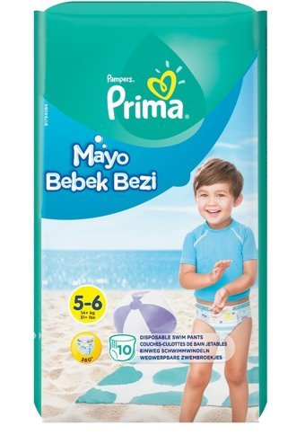 Prima 5-6 Numara Mayo Bebek Bezi 3x30 Adet