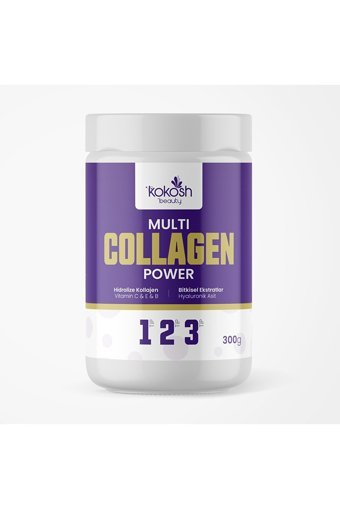 Kokoshabla Doğal Bakım Ürünleri Multi Collagen Power Toz Kolajen