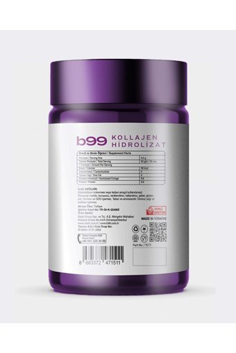 B99 Hidrolizat Toz Kolajen 330 gr