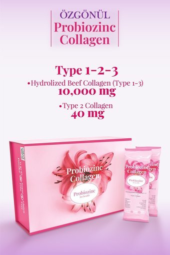 Dr Özgönül Probiozinc Collagen Kolajen 21x10000 mg