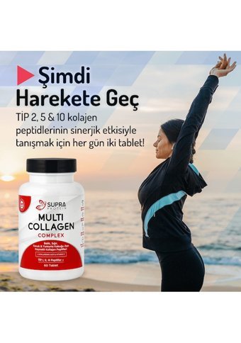 Supra Protein Multi Collagen Complex Tablet Kolajen 60 Tablet
