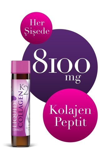 Correct Pharma Collagen K2 Sıvı Kolajen 15x30 ml