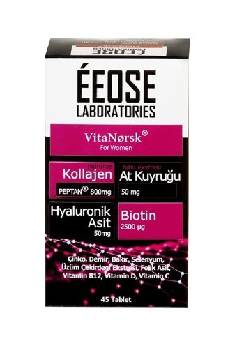 Eeose VitaNorsk Tablet Kolajen 45 Tablet