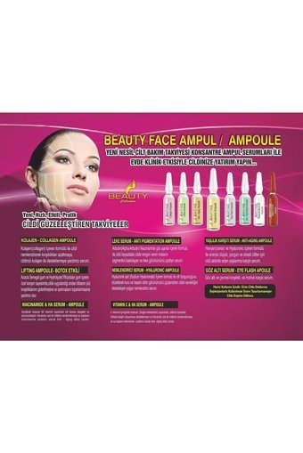 Beauty Collagen Ampul Sıvı Kolajen 2 ml