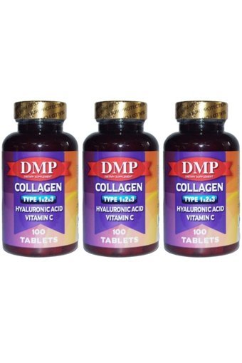 Dmp Type I-II-III Collagen Tablet Kolajen 3x100 Tablet