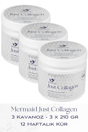 Mermaid Collagen Just Collagen Toz Kolajen 3x210 gr