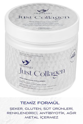 Mermaid Collagen Just Collagen Toz Kolajen 3x210 gr