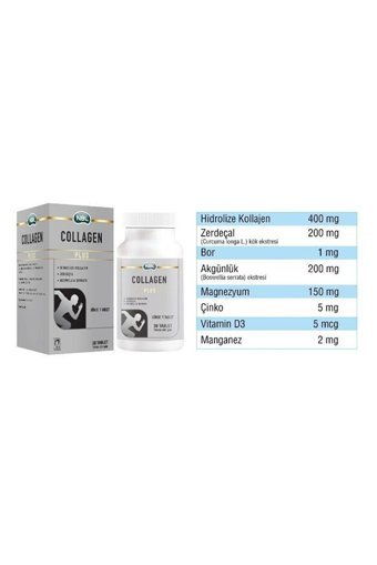 Nbl Collagen Plus Tablet Kolajen 30 Tablet