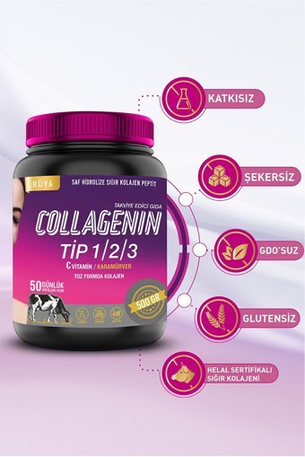 Collagenın Rüya Toz Kolajen 500 gr