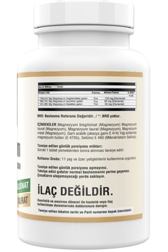 Ncs Magnesium Malat Taurat Glisinat Tablet Kolajen 180 Tablet