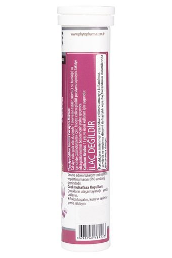 Phytodef Collagen-Multivitamin Efervesan Tablet Kolajen 20 Tablet