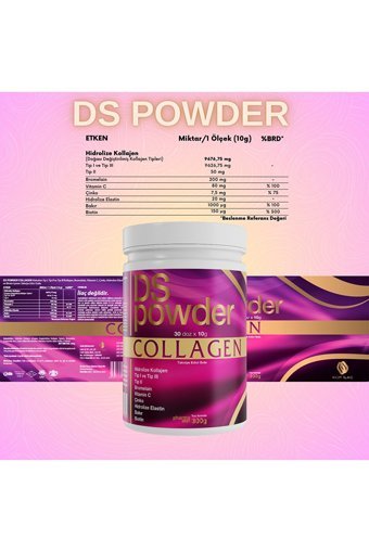 Pharmaskin Ds Powder Collagen Toz Kolajen 300 gr