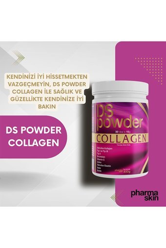 Pharmaskin Ds Powder Collagen Toz Kolajen 300 gr