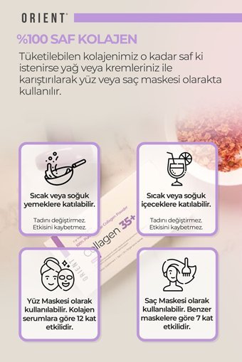Orient Collagen 35 Saşe Kolajen 10x5000 mg
