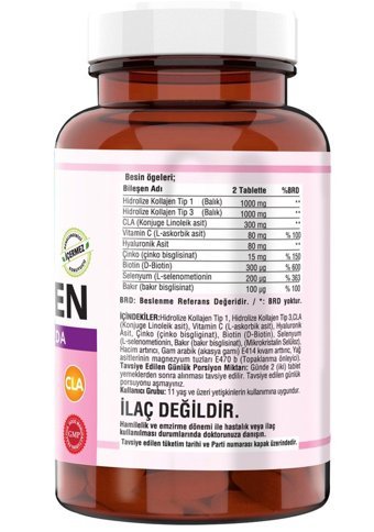 Ncs Tip 1-Tip 3 Tablet Kolajen 90 Tablet