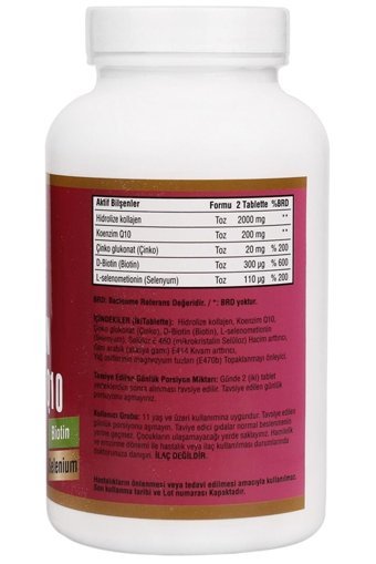 Ncs Coenzyme Q10 Tablet Kolajen 180 Tablet