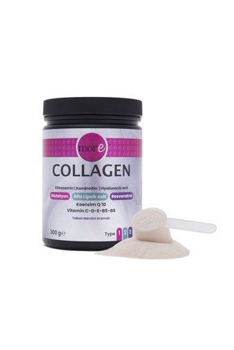 More Collagen Yaban Mersini Aromalı Toz Kolajen 300 gr