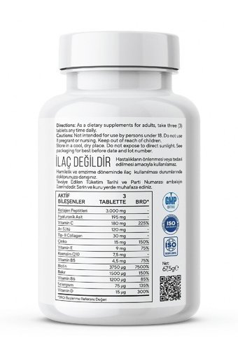 Biomet Type II Collagen Tablet Kolajen 45 Tablet