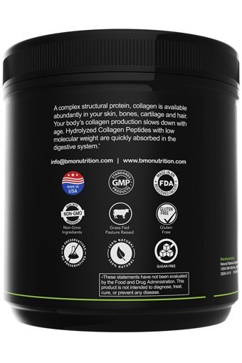 Bmo Nutrition Pure Collagen Peptides Toz Kolajen 454 gr