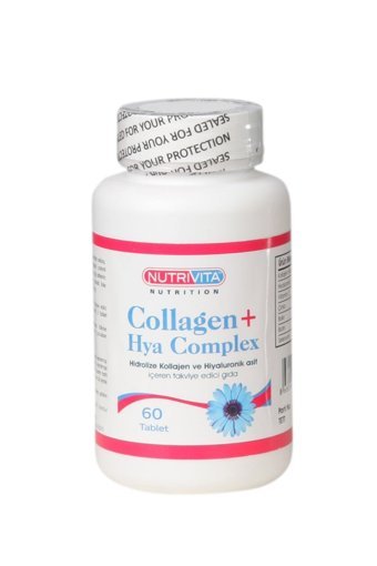 Nutrivita Nutrition Collagen-hya Complex Tablet Kolajen 60 Tablet