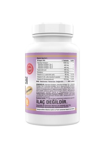 Ncs Tip 1-2-3 Tablet Kolajen 180 Tablet