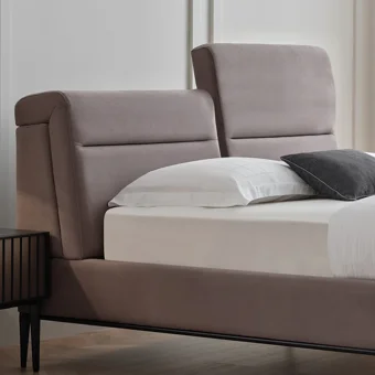 Enza Home Riga Klasik Modern 200 x 200 cm Başlıklı Çift Kişilik Sandıklı Baza Seti Gri
