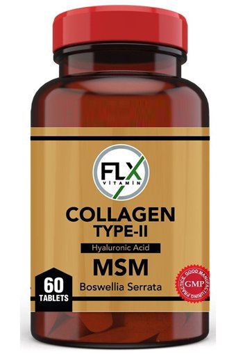 Flx Collagen Type II Tablet Kolajen 60 Tablet