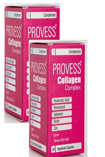 Pharmaq Provess Collagen Complex Kapsül Kolajen 2x60 Kapsül