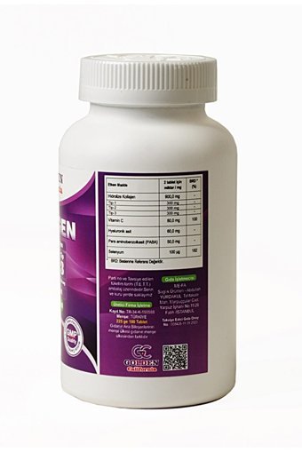 Golden California Hidrolize Collagen Tablet Kolajen 180 Tablet