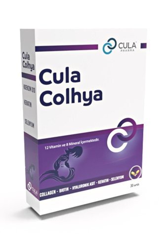 Cula Pharma Colhya Collagen Kapsül Kolajen 30 Kapsül