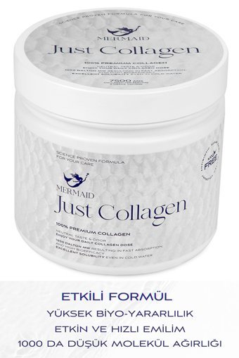 Mermaid Collagen Just Collagen Toz Kolajen 2x210x7500 mg
