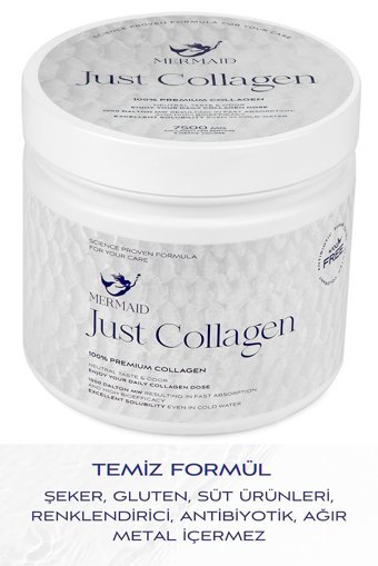 Mermaid Collagen Just Collagen Toz Kolajen 2x210x7500 mg