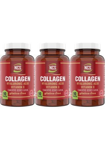 Ncs Hyaluronic Acid Cvitamin Tablet Kolajen 3x90 Tablet
