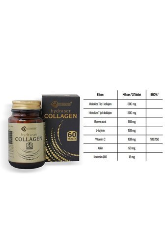 Pharmaser Hydraser Collagen Tablet Kolajen 60 Tablet