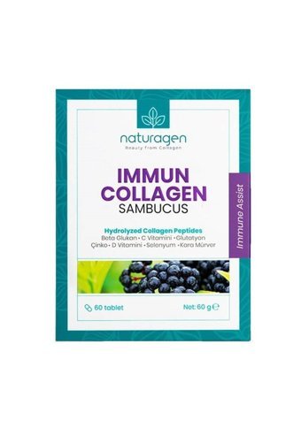 Naturagen Immun Collagen Sambucus Tablet Kolajen 60 Tablet