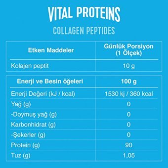 Vital Proteins Saşe Kolajen 10x10000 mg