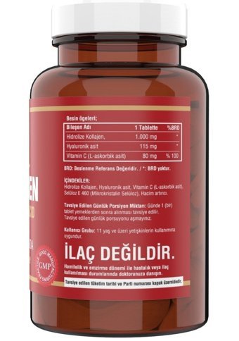Ncs Hyaluronic Acid Tablet Kolajen 90 Tablet