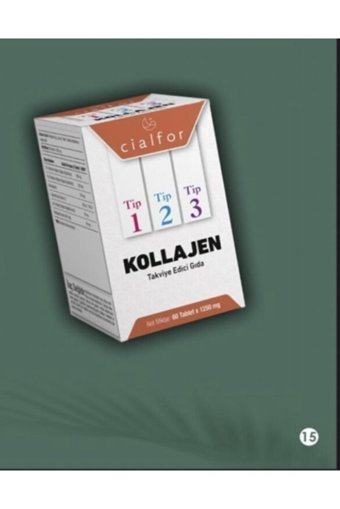 Beluventa Cialfor Tablet Kolajen 60x1250 mg
